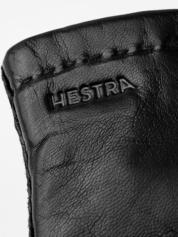 Hestra Herrhandske Henry lammnappa svart