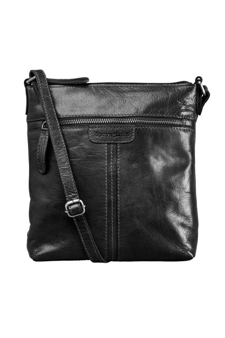 Huvudbild Springfield Axelväska skinn svart