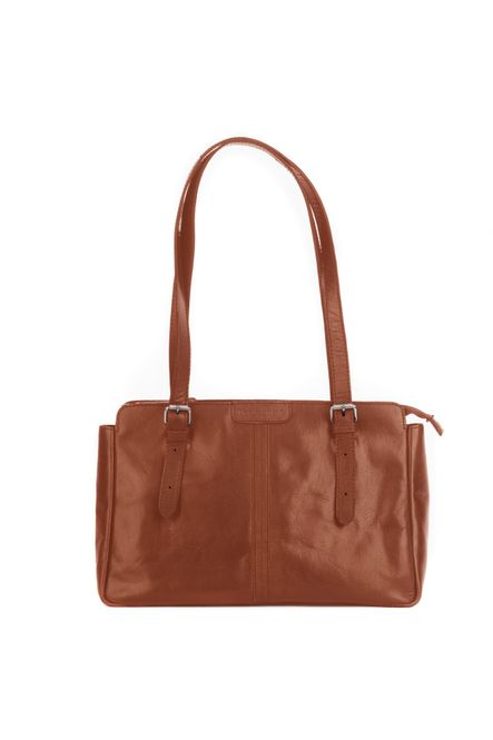 Huvudbild Springfield handväska skinn cognac