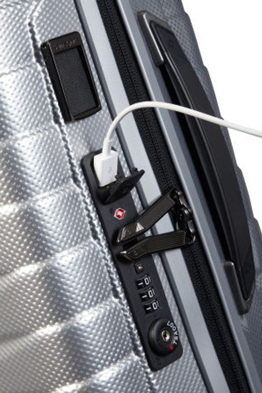 Samsonite Resväska/kabinväska Proxis 55 cm silver