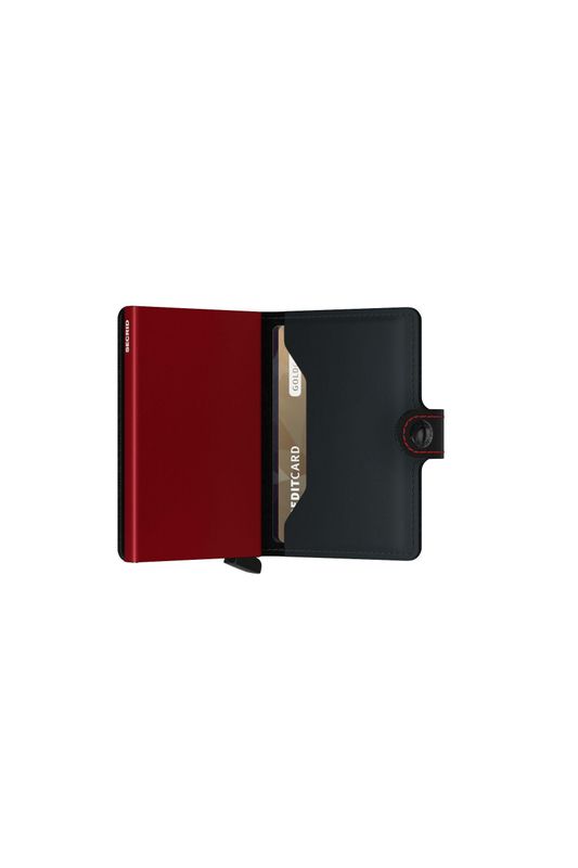 Secrid Korthållare matt Black/red