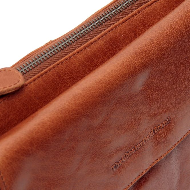 Huvudbild The Chesterfield Axelväska Ingrid cognac
