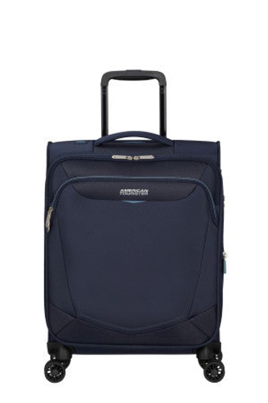 American Tourister Kabinväska Summerride exp 55 cm blå