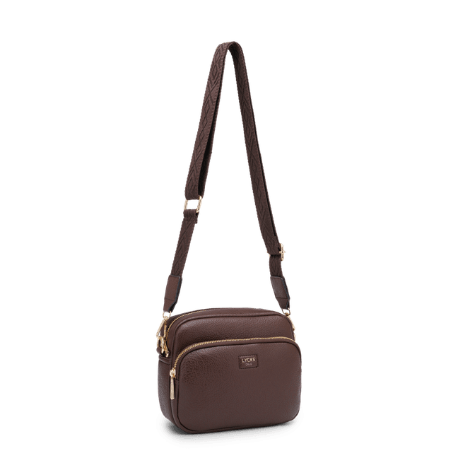 Huvudbild Lycke Crossbody Alma mörkbrun