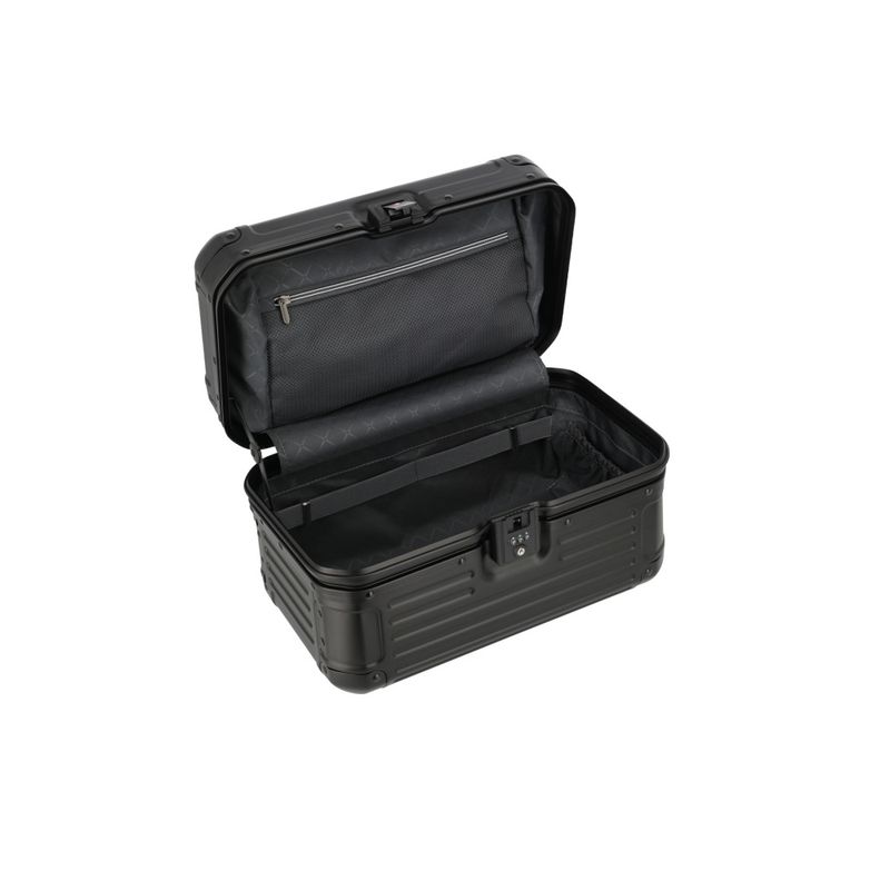 Travelite Beatybox Next aluminium svart