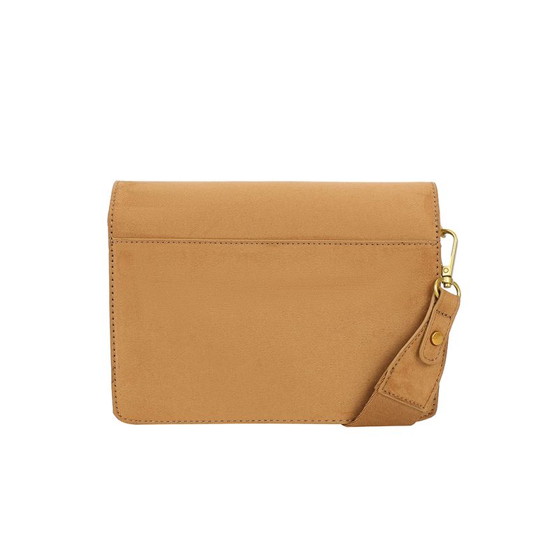 Ulrika Design Boxväska Suede cognac