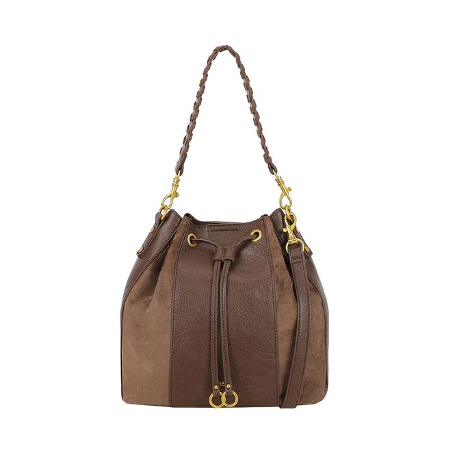 Huvudbild Ulrika Design Bucketbag Bohem brun