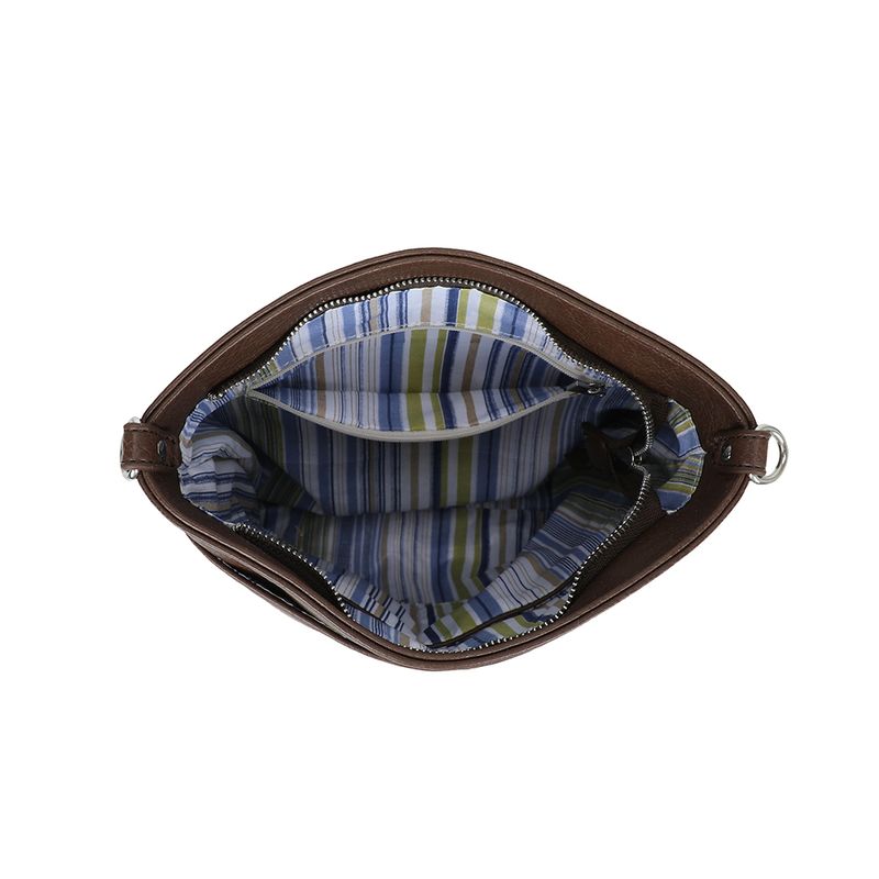 Ulrika Design Axelväska Pocket  mörkbrun