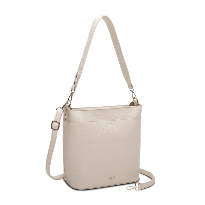 Huvudbild Lycke Bucketbag Vera beige